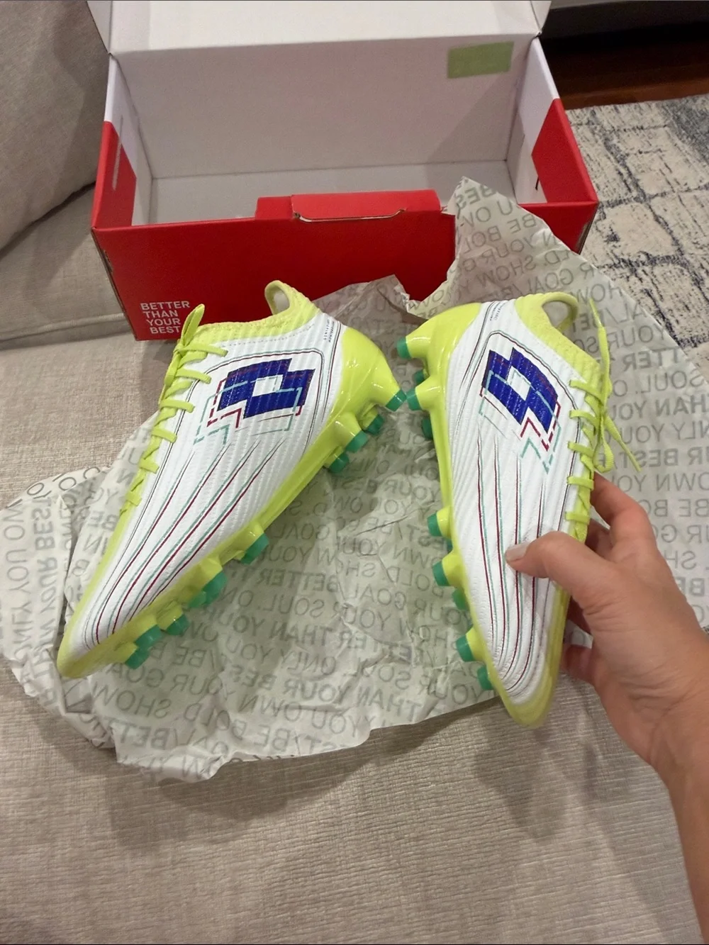 Lotto Solista 200 VIII FG  Soccer Cleat New In Box size US Man 7